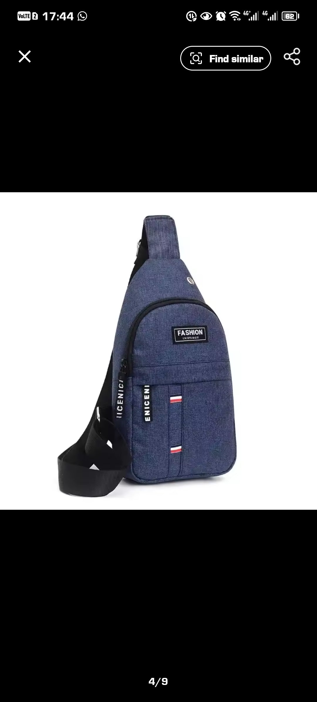 Men's waterproof large fanny pack